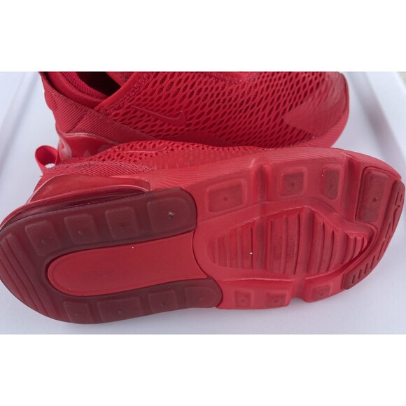 NEW Nike Air Max 270 Boys Size 8c Mismatch Red Running Shoes DM8876-600 - Picture 8 of 9